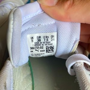 White out edition Puma skateboarding sneakers